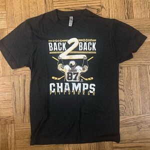 Pittsburgh Penguins Sidney Crosby Stanley Cup 2016 2017 Champions T Shirt Small